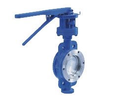 D73H手柄對夾硬密封蝶閥