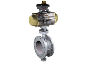 D643H氣動法蘭式三偏心硬密封蝶閥